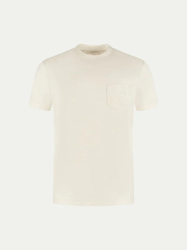 AUR1 Pocket T-Shirt Ecru