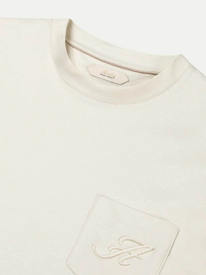 AUR1 Pocket T-Shirt Ecru