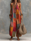 Bohemian Patchwork Jumpsuit™ - Freshness and freedom in a unique artistic style