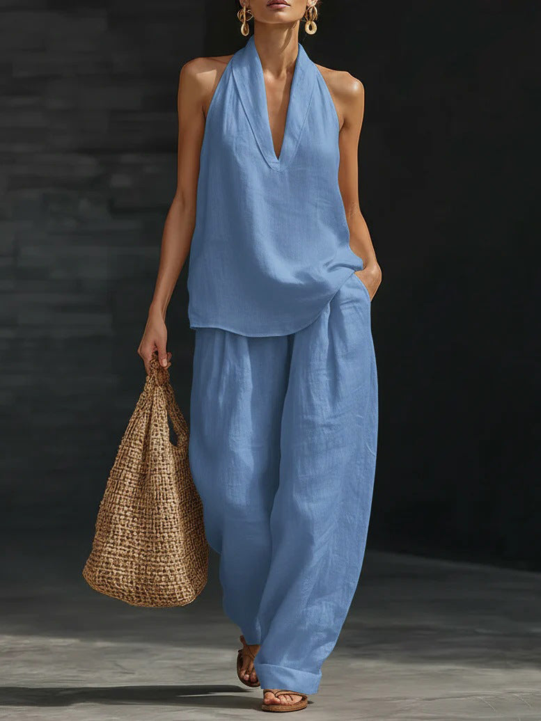 Zoë™ – Ensemble débardeur et pantalon large