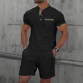Ensemble Riviera – Polo zippé texturé et short