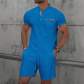 Ensemble Riviera – Polo zippé texturé et short