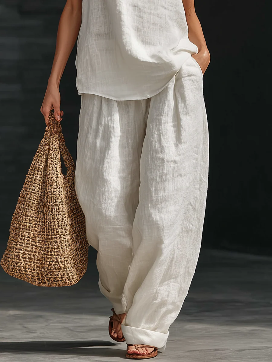 Zoë™ – Ensemble débardeur et pantalon large